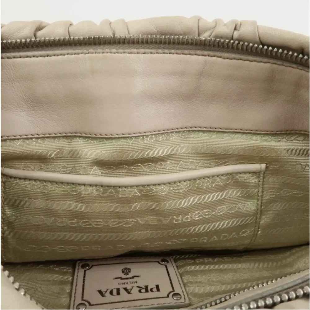 💎✨STUNNING✨💎Authentic PRADA Gathered 2Way Shoulder Bag - Picture 14 of 15
